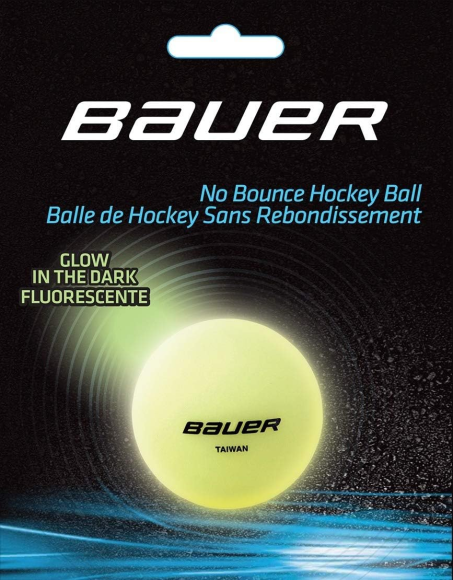М'ячик пластиковий Bauer Ball-Glow in the Dark