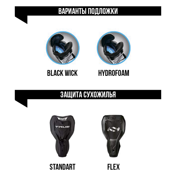 Хоккейные коньки True SVH Custom Sr Взрослые (Индивидуальный размер)