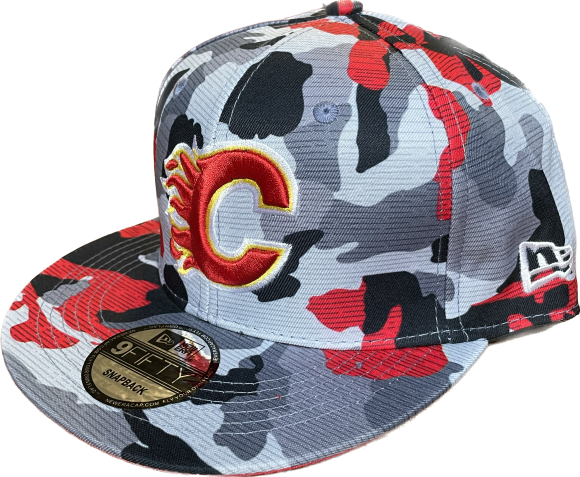 Кепка New Era Calgary Flames CAMO SnapBack