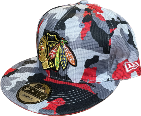 Кепка New Era Chicago Black Hawks CAMO SnapBack