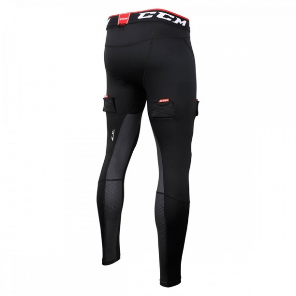 Термобрюки CCM COMPR GRIP PANT JOCK с ракушкой Jr